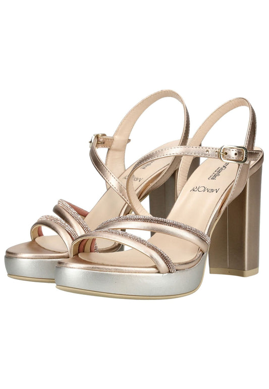 Nero Giardini Sandalen Leder Gold