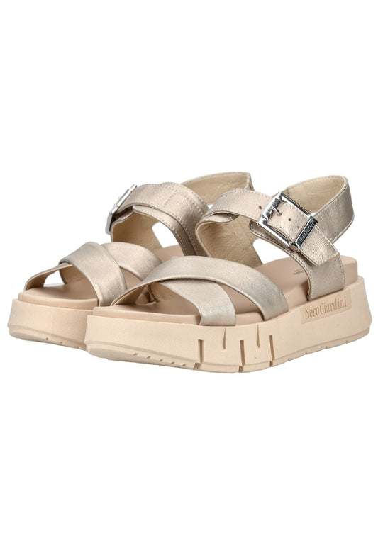 Nero Giardini Sandalen Leder Sand