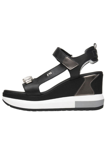 Nero Giardini Sandalen Leder Schwarz
