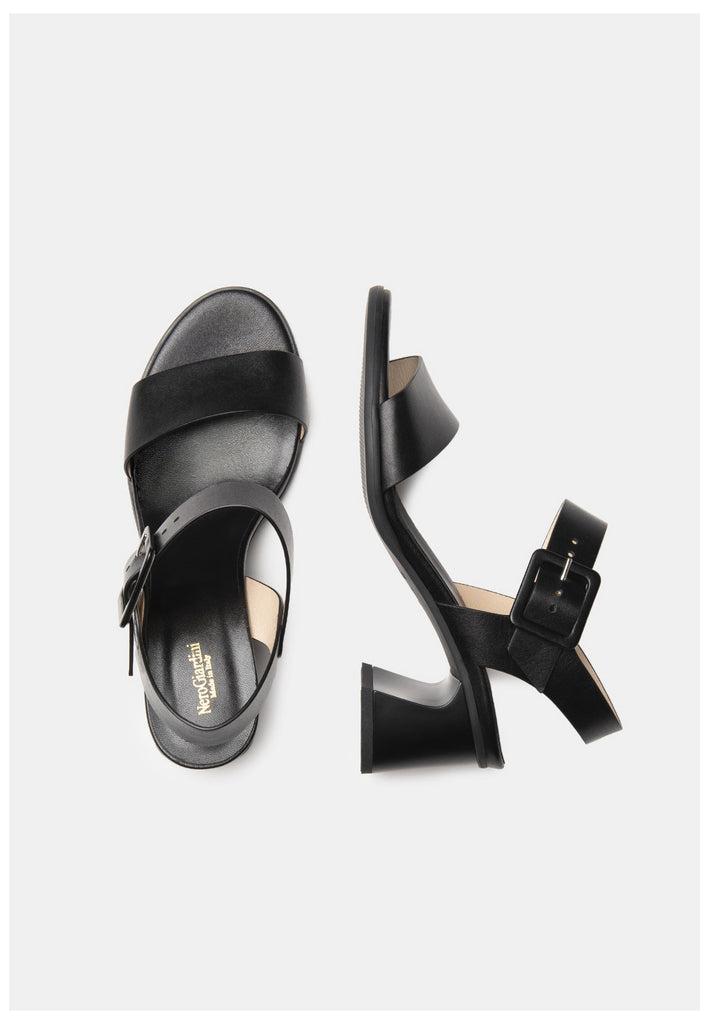 Nero Giardini Sandalen Leder Schwarz