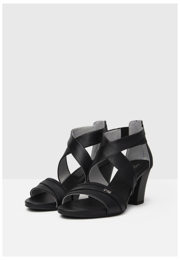 Nero Giardini Sandalen Leder Schwarz