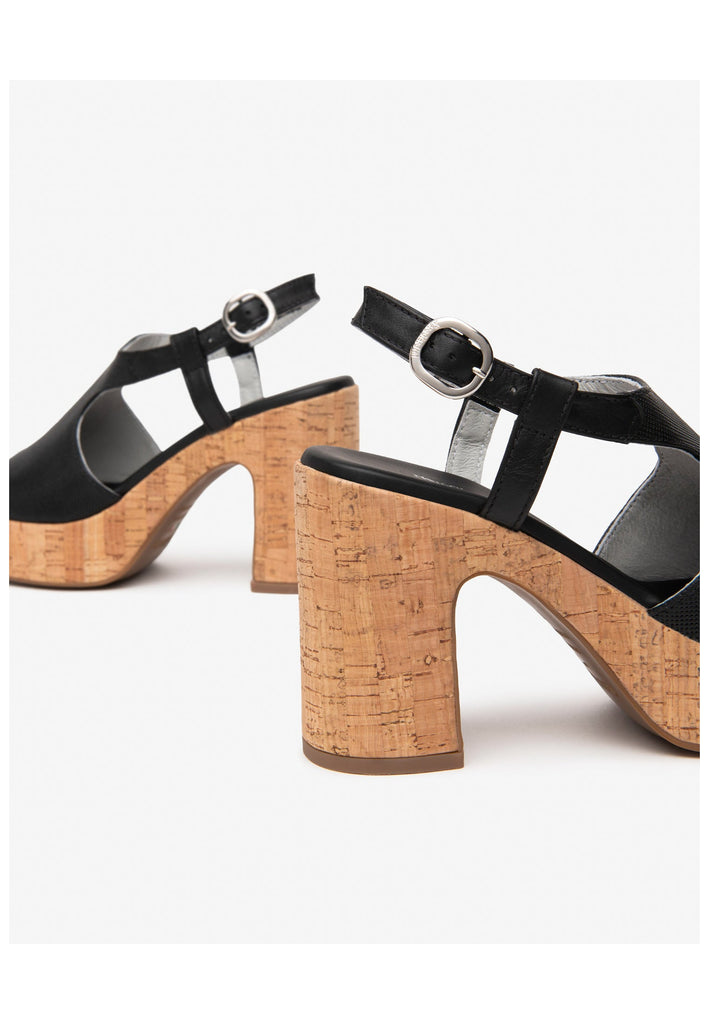 Nero Giardini Sandalen Leder Schwarz