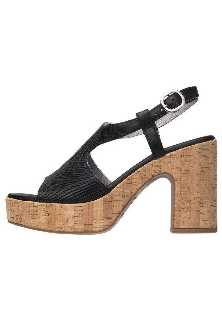 Nero Giardini Sandalen Leder Schwarz