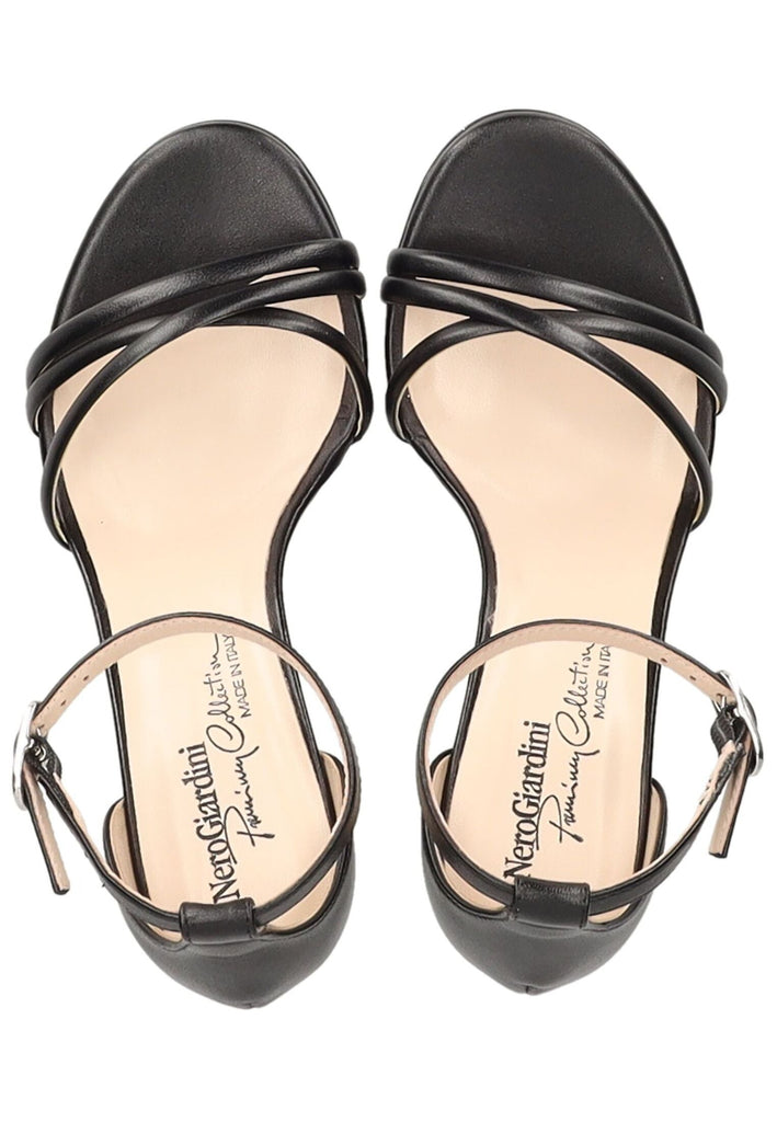 Nero Giardini Sandalen Leder Schwarz