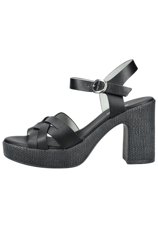 Nero Giardini Sandalen Leder Schwarz