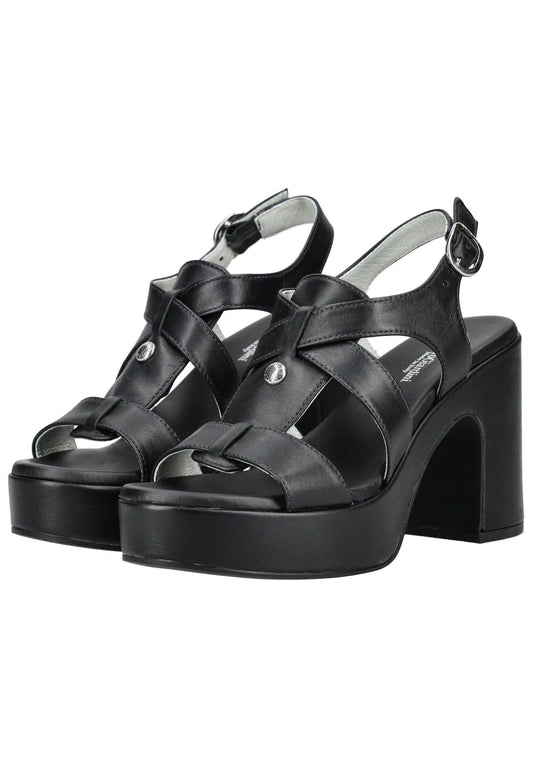 Nero Giardini Sandalen Leder Schwarz