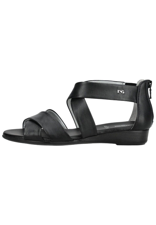 Nero Giardini Sandalen Leder Schwarz