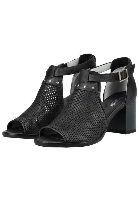 Nero Giardini Sandalen Leder Schwarz