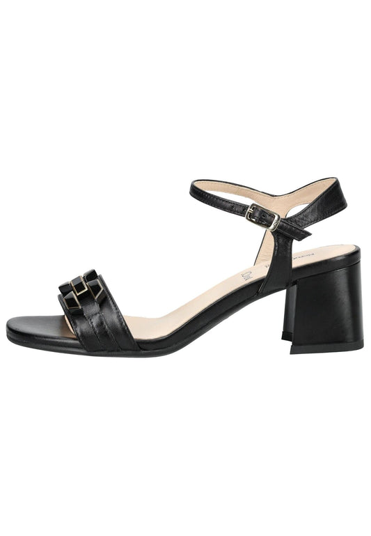 Nero Giardini Sandalen Leder Schwarz