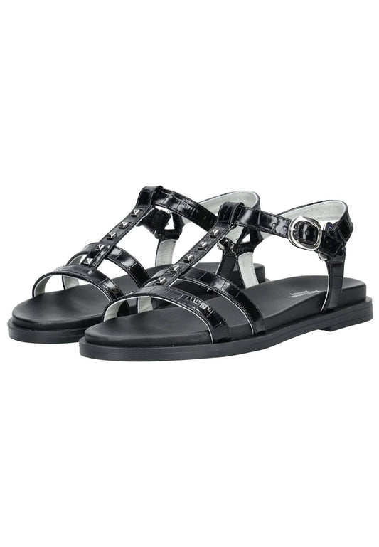 Nero Giardini Sandalen Leder Schwarz