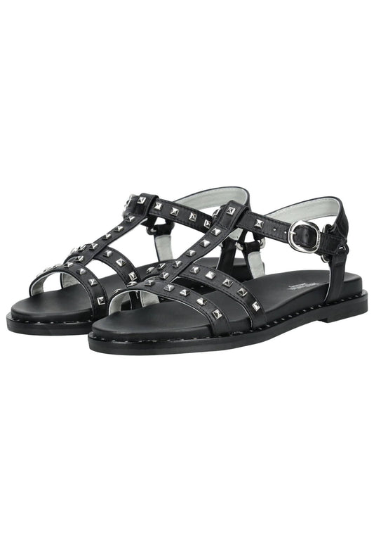 Nero Giardini Sandalen Leder Schwarz
