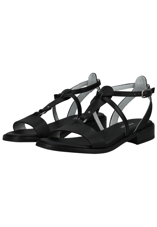Nero Giardini Sandalen Leder Schwarz