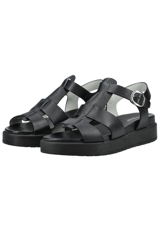 Nero Giardini Sandalen Leder Schwarz