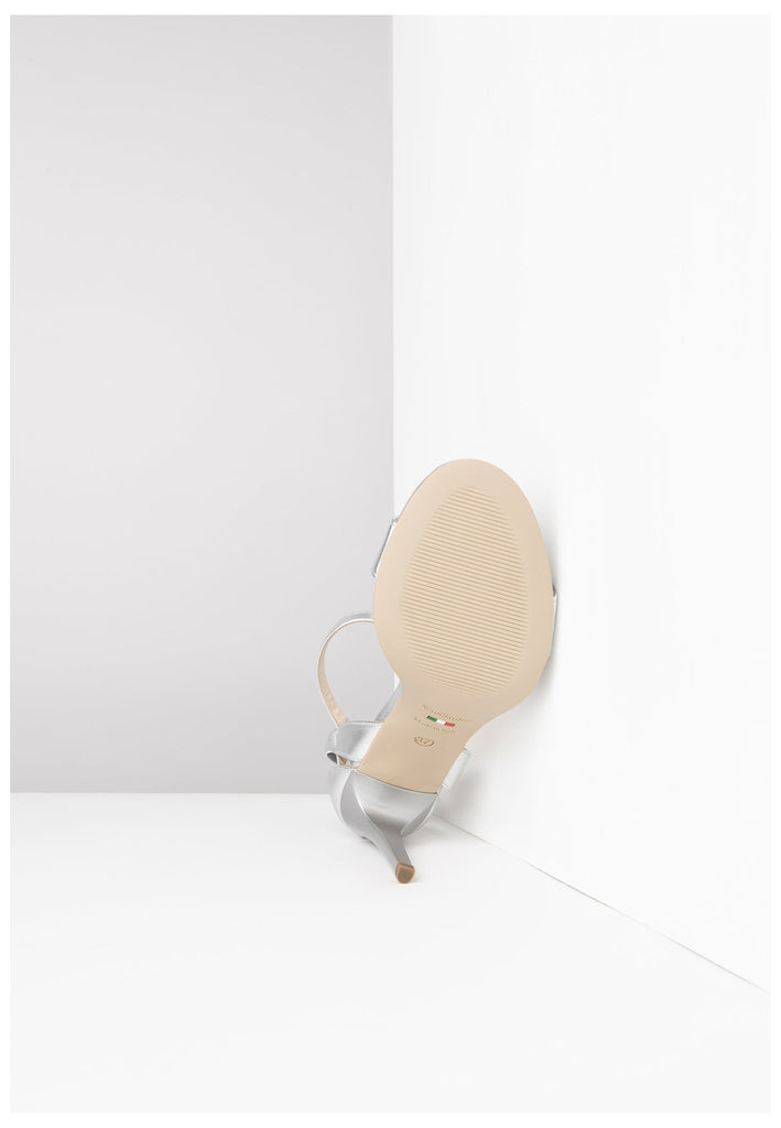 Nero Giardini Sandalen Leder Silber