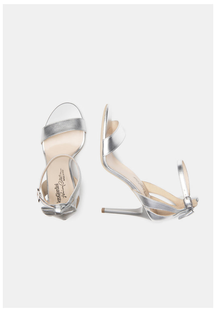 Nero Giardini Sandalen Leder Silber