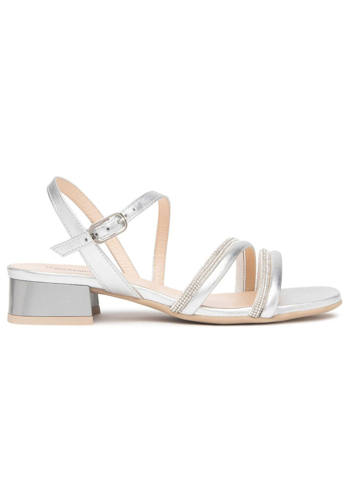 Nero Giardini Sandalen Leder Silber