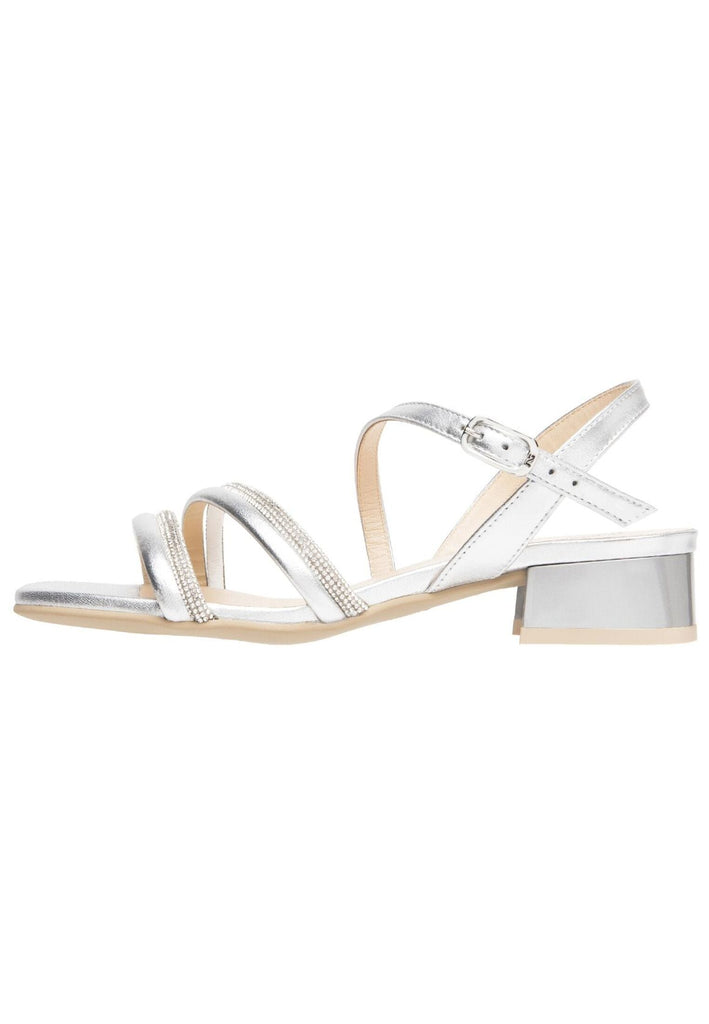 Nero Giardini Sandalen Leder Silber