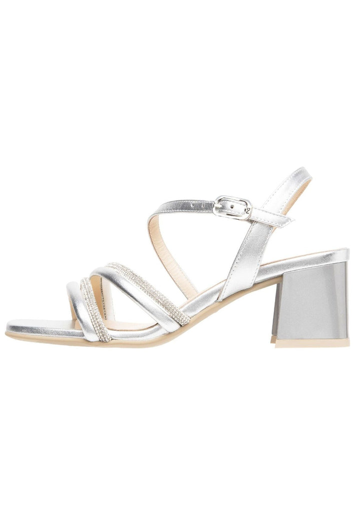 Nero Giardini Sandalen Leder Silber