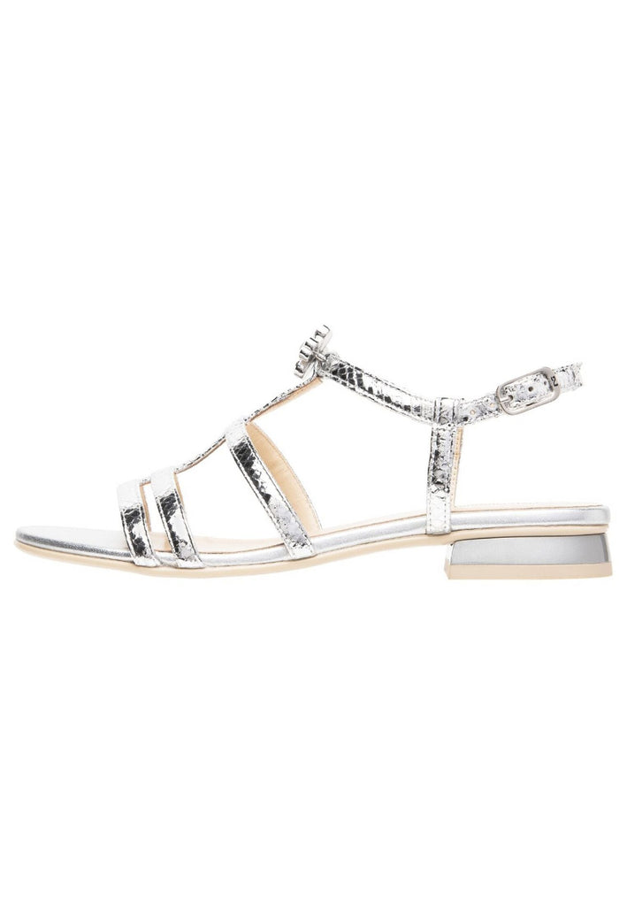 Nero Giardini Sandalen Leder Silber