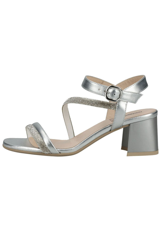 Nero Giardini Sandalen Leder Silber