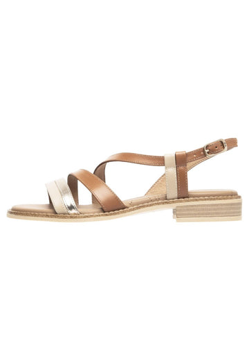 Nero Giardini Sandalen Leder/Textil Braun