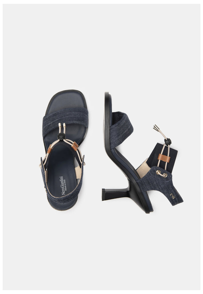 Nero Giardini Sandalen Leder/Textil Jeans