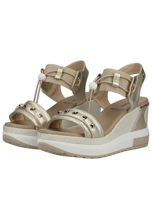 Nero Giardini Sandalen Leder/Textil Sand
