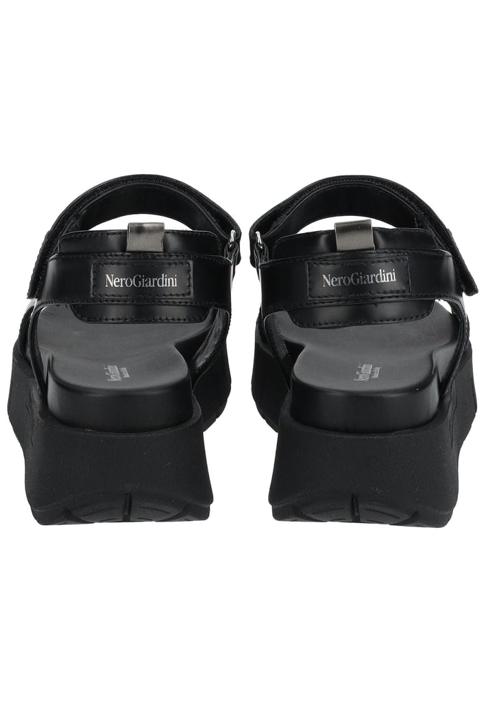 Nero Giardini Sandalen Leder/Textil Schwarz