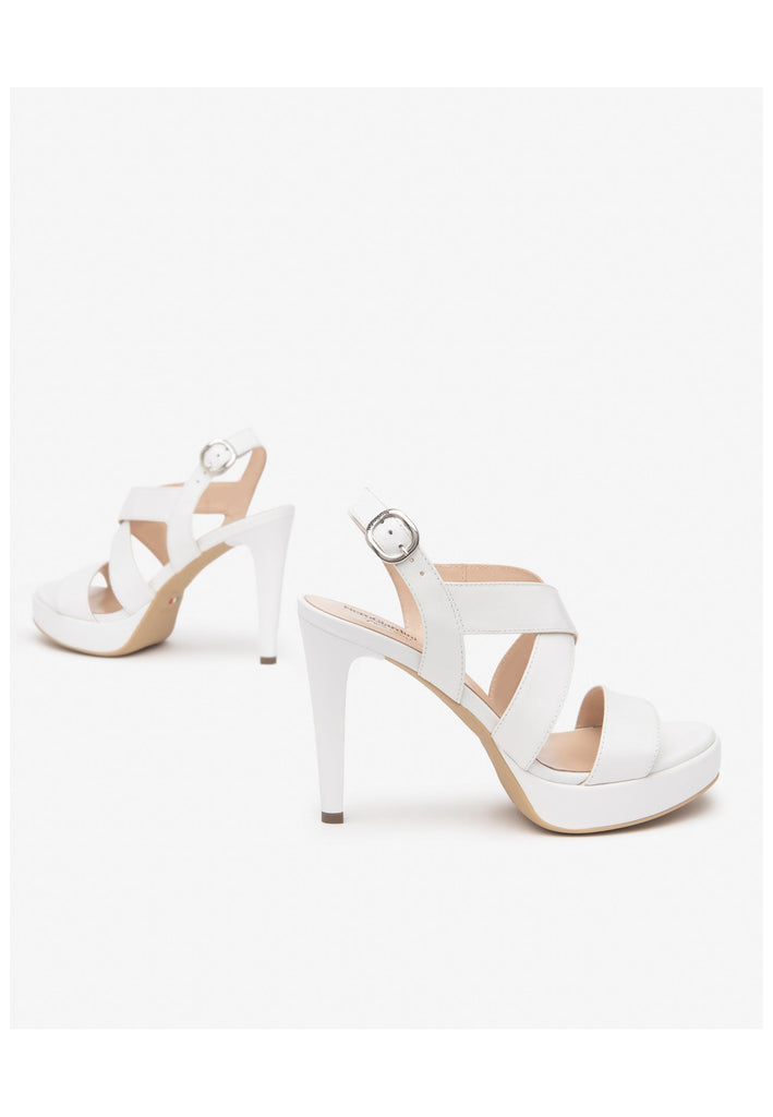 Nero Giardini Sandalen Leder Weiß