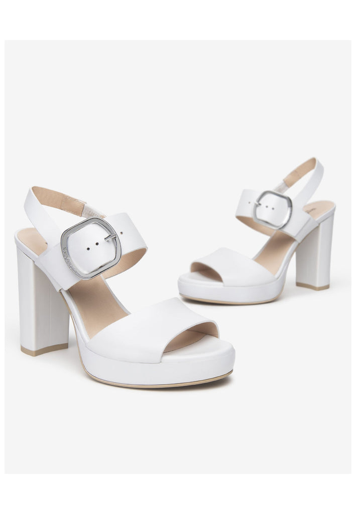 Nero Giardini Sandalen Leder Weiß