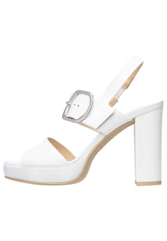 Nero Giardini Sandalen Leder Weiß