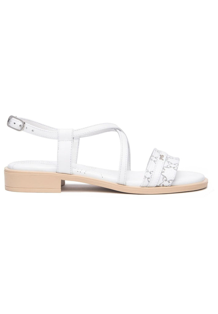 Nero Giardini Sandalen Leder Weiß