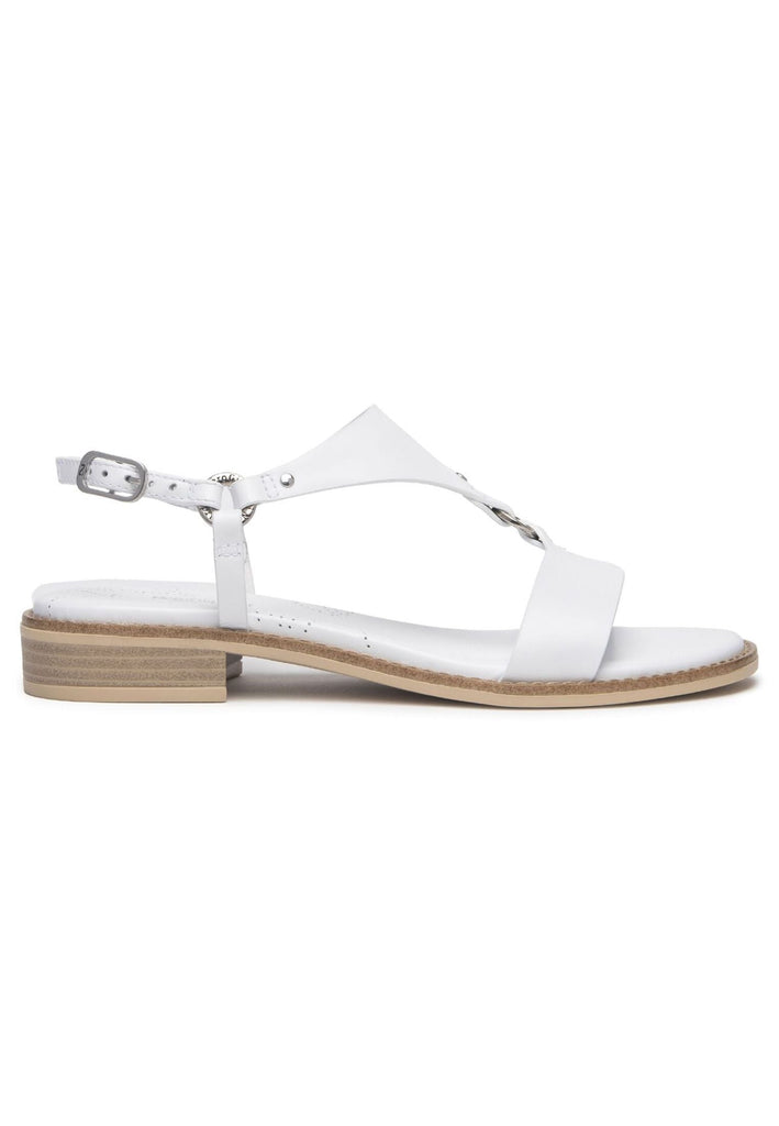 Nero Giardini Sandalen Leder Weiß