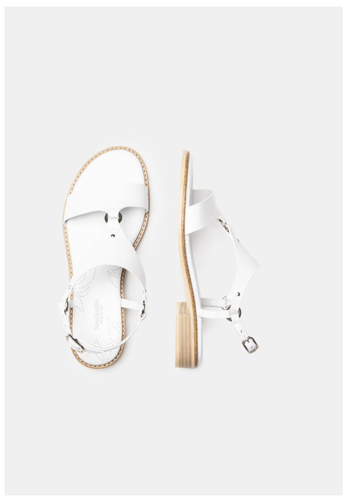 Nero Giardini Sandalen Leder Weiß