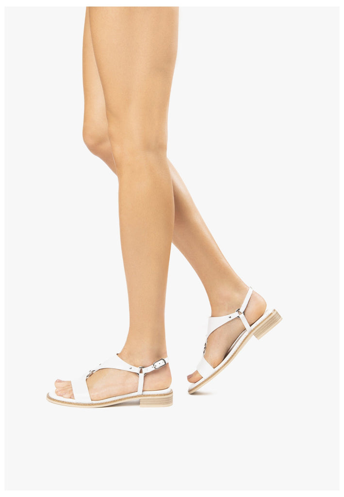 Nero Giardini Sandalen Leder Weiß