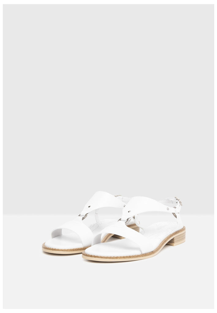 Nero Giardini Sandalen Leder Weiß