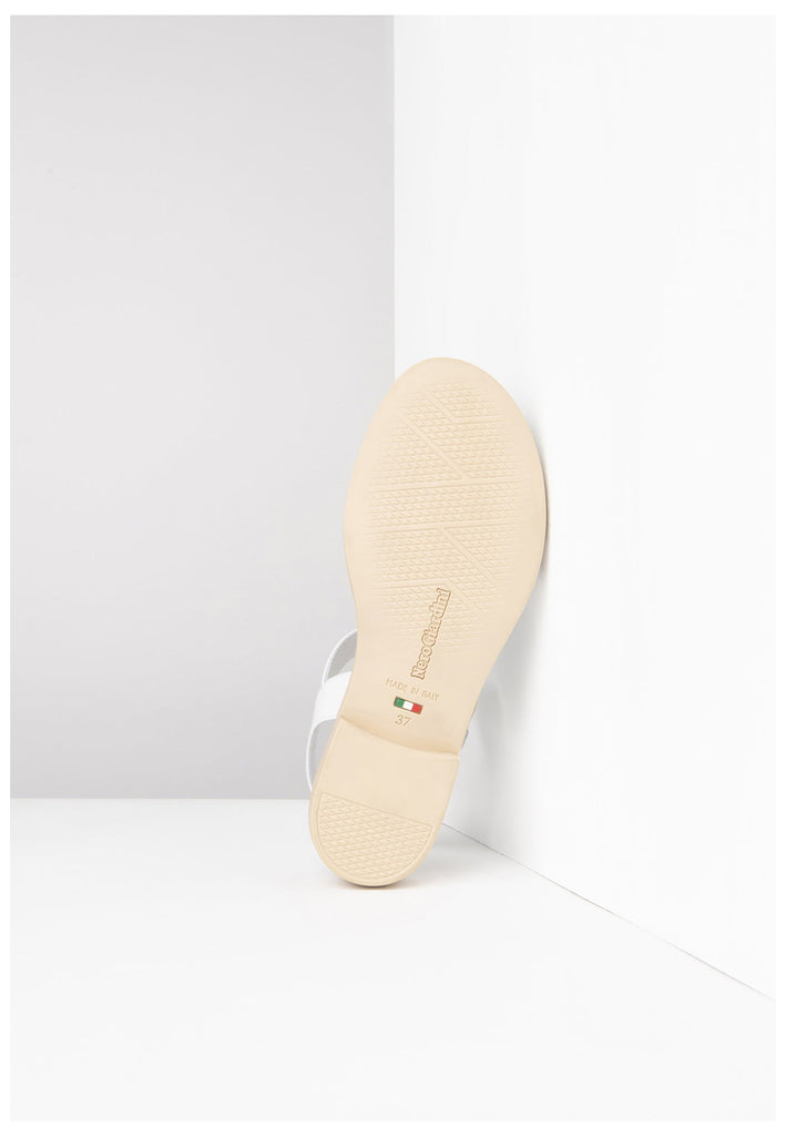 Nero Giardini Sandalen Leder Weiß