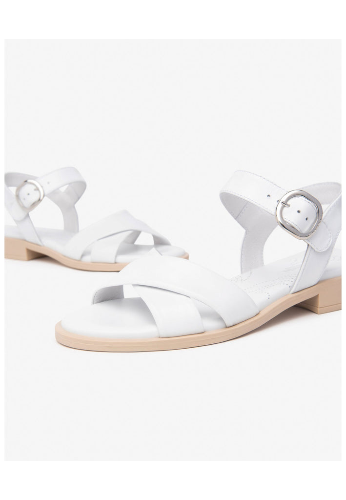 Nero Giardini Sandalen Leder Weiß