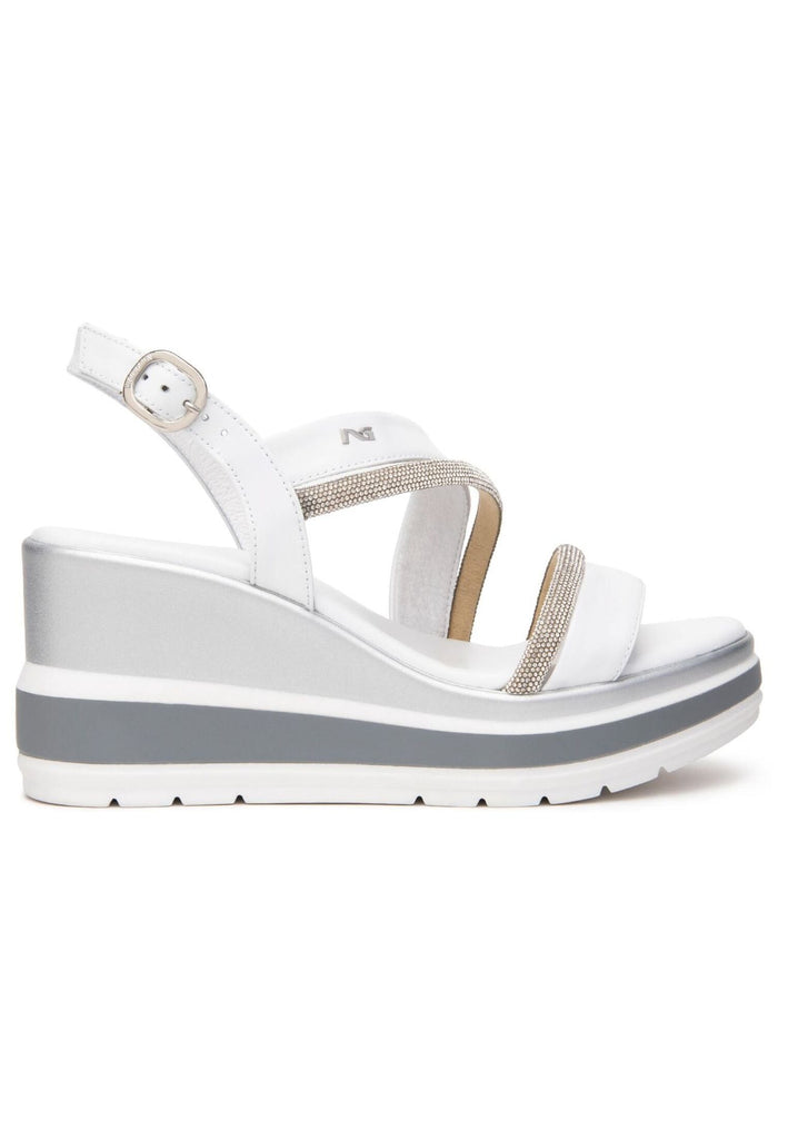 Nero Giardini Sandalen Leder Weiß