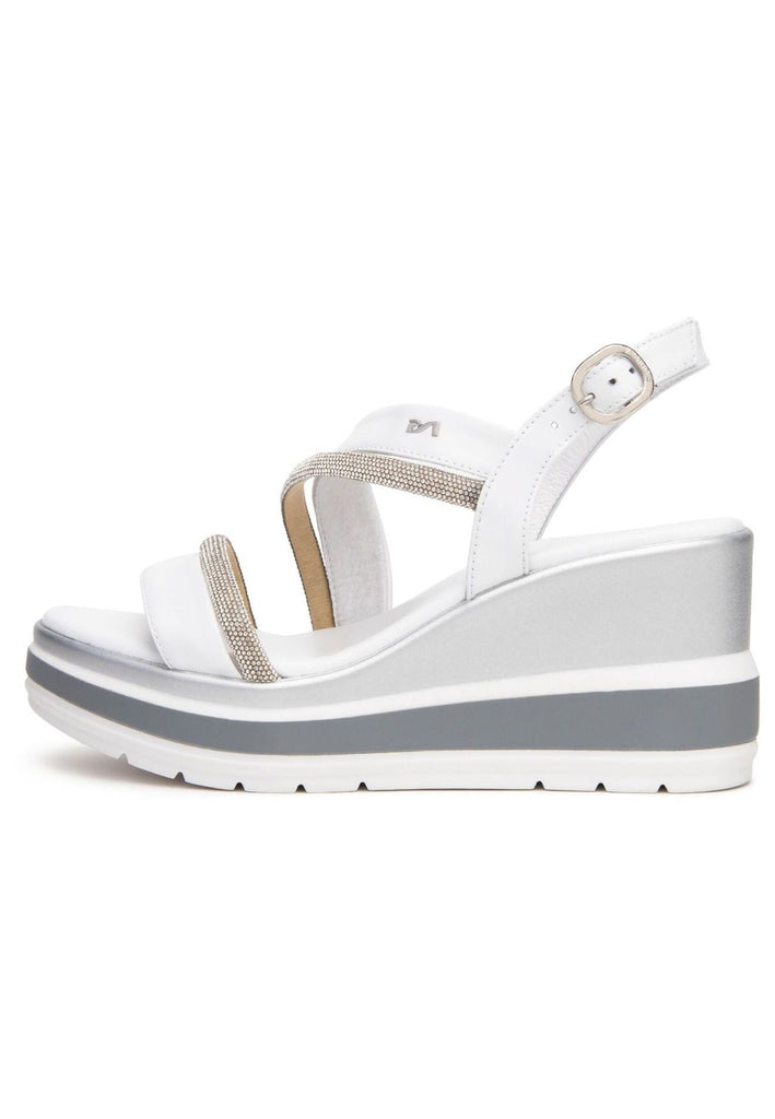 Nero Giardini Sandalen Leder Weiß