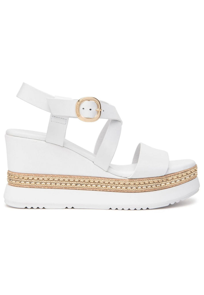 Nero Giardini Sandalen Leder Weiß