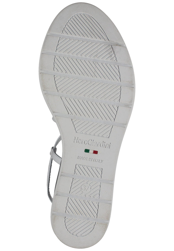 Nero Giardini Sandalen Leder Weiß