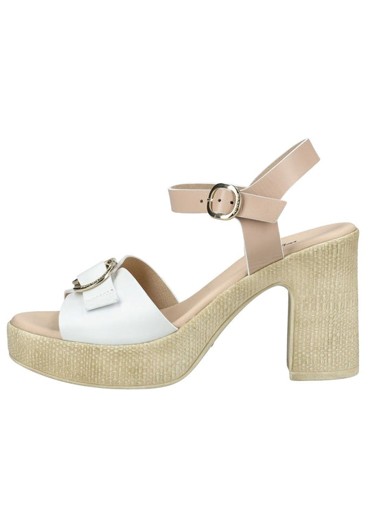 Nero Giardini Sandalen Leder Weiß
