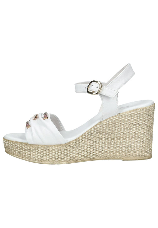 Nero Giardini Sandalen Leder Weiß