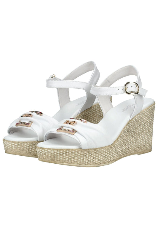 Nero Giardini Sandalen Leder Weiß