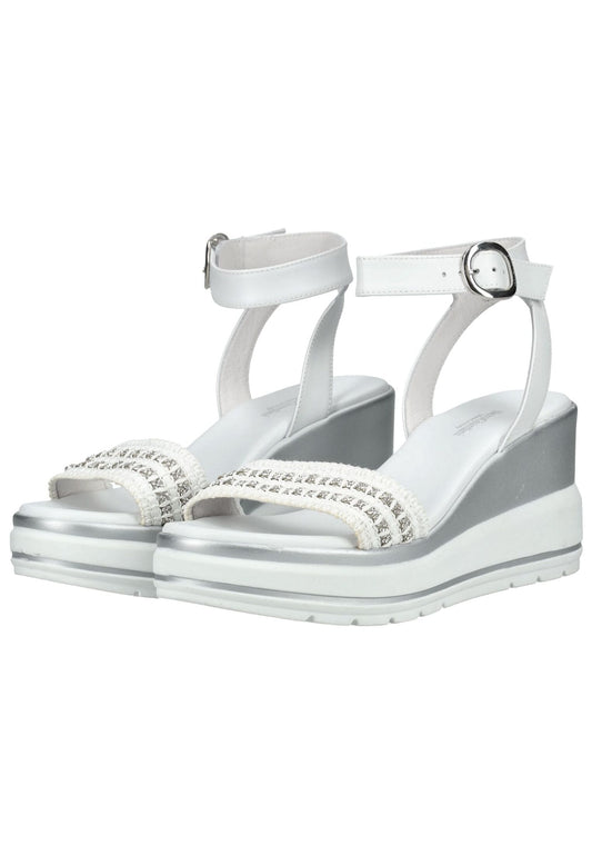 Nero Giardini Sandalen Leder Weiß