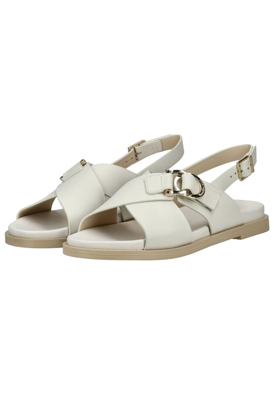 Nero Giardini Sandalen Leder Weiß