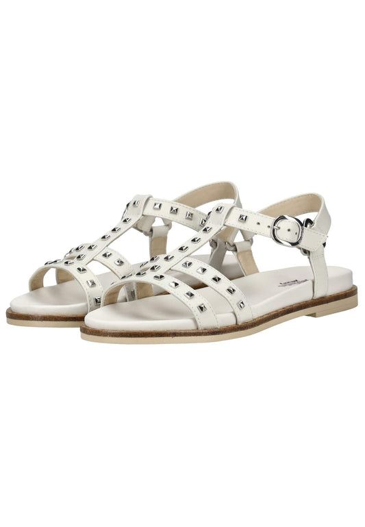 Nero Giardini Sandalen Leder Weiß