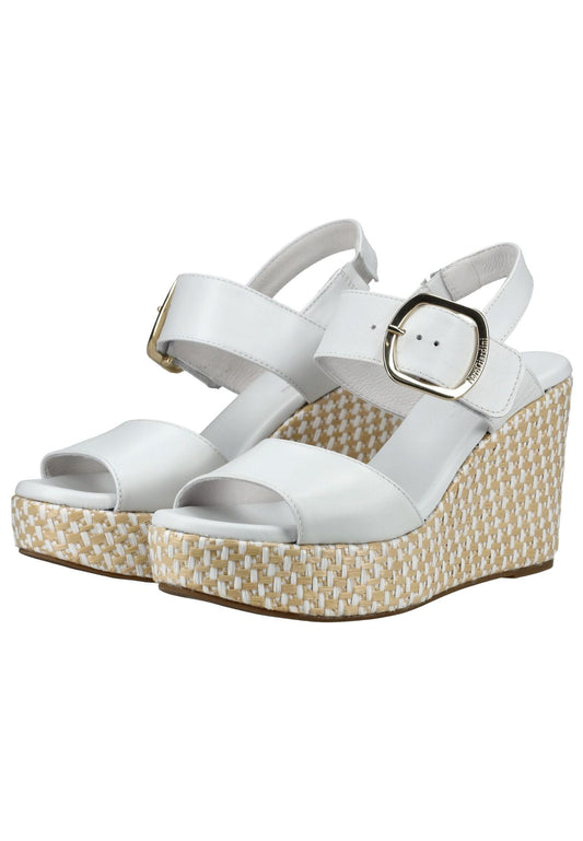Nero Giardini Sandalen Leder Weiß