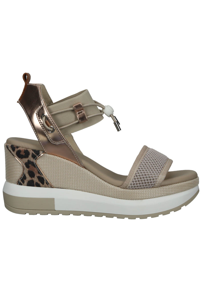 Nero Giardini Sandalen Lederimitat/Textil Bronze